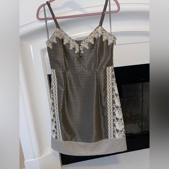 Anthropologie Dresses & Skirts - Anthropologie Moulinette Soeurs rainwashed shale dress sz 8